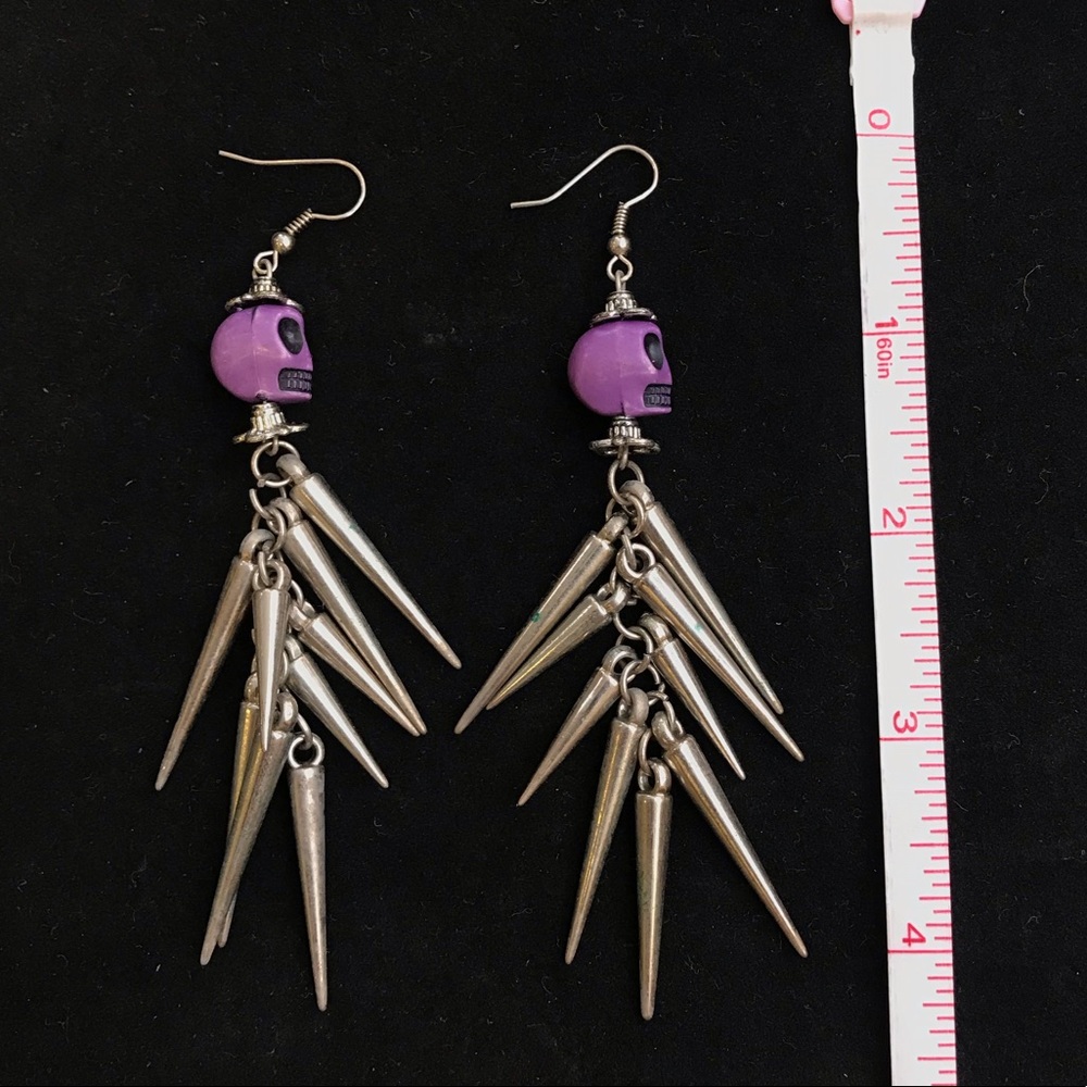 Dangly Skull Earrings